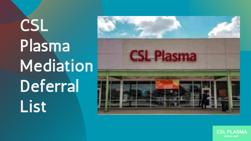 Csl plasma medication deferral list
